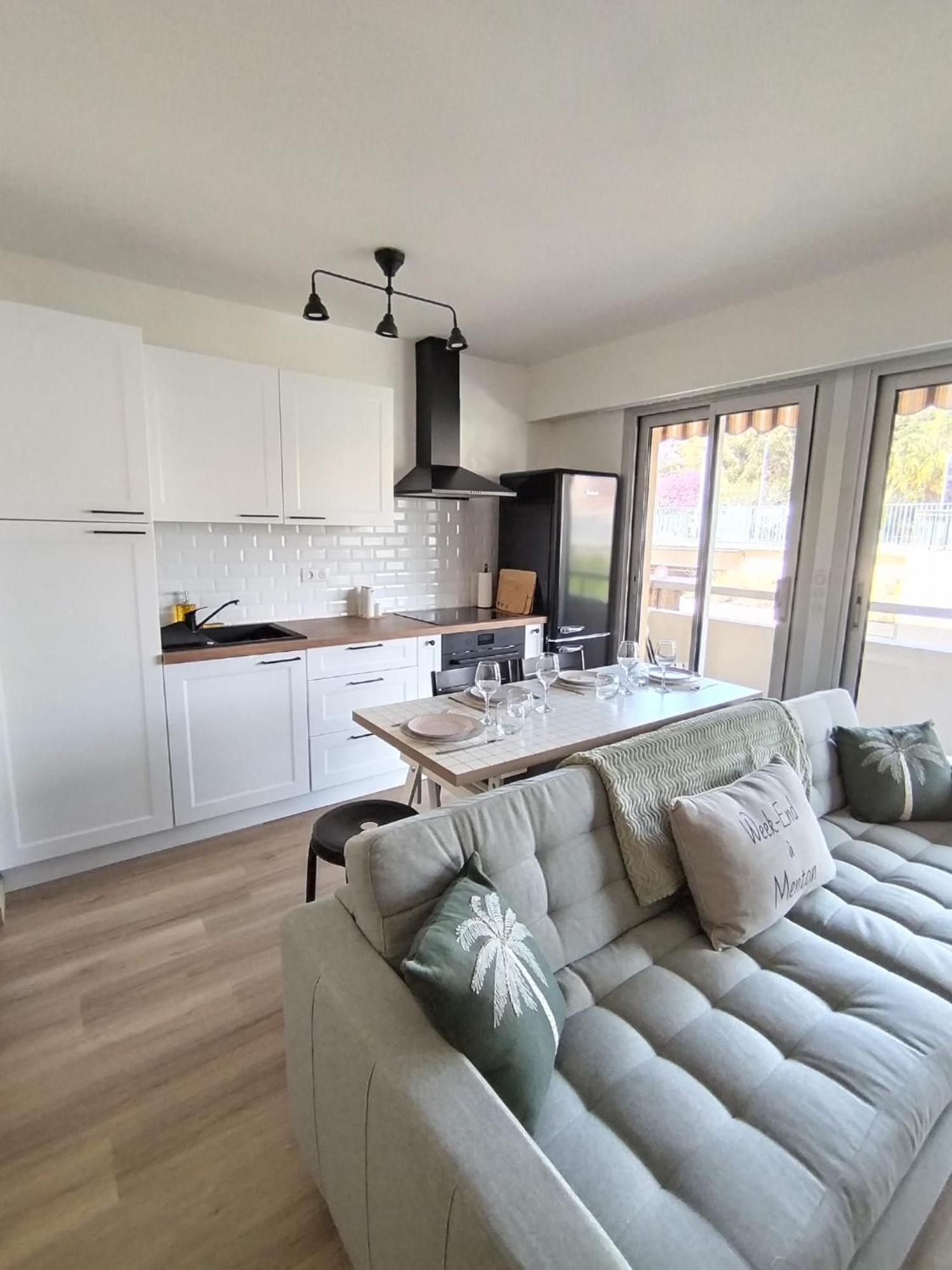 Studio Avec Coin Nuit Roquebrune-Cap-Martin Extérieur photo